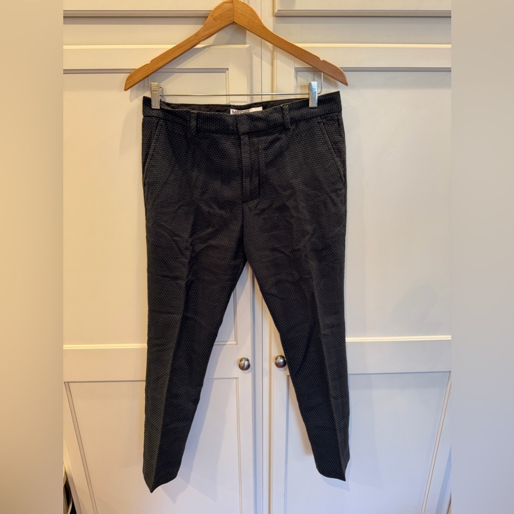 Mr. Turk Men's Navy Patterned Pants